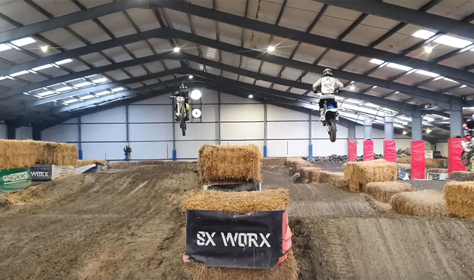 SX WORX i Sheffield har ogs en ret fed indend rs MX Bane